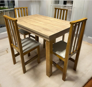 Mesa Reta 120x80 c/pés c/4 cad ALTA